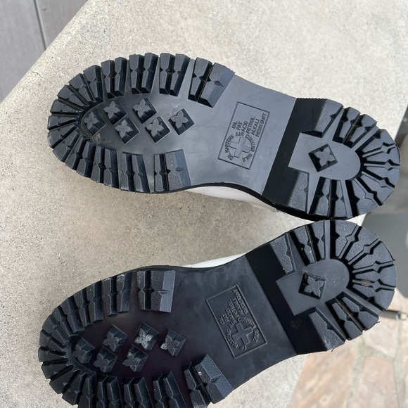 Dr. martens 2976 Quad Platform White leather Chelsea Boots - Picture 2 of 6